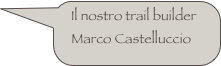 Il nostro trail builder 
    Marco Castelluccio