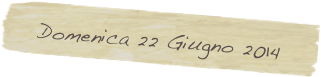 Domenica 22 Giugno 2014 Lauro